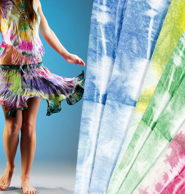 Batiken oder Tie-Dye